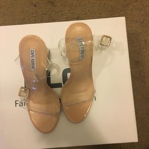 Clear/ Transparent Heels